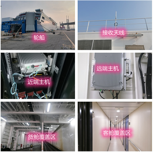  红星海上游轮轮船渔船覆盖案例